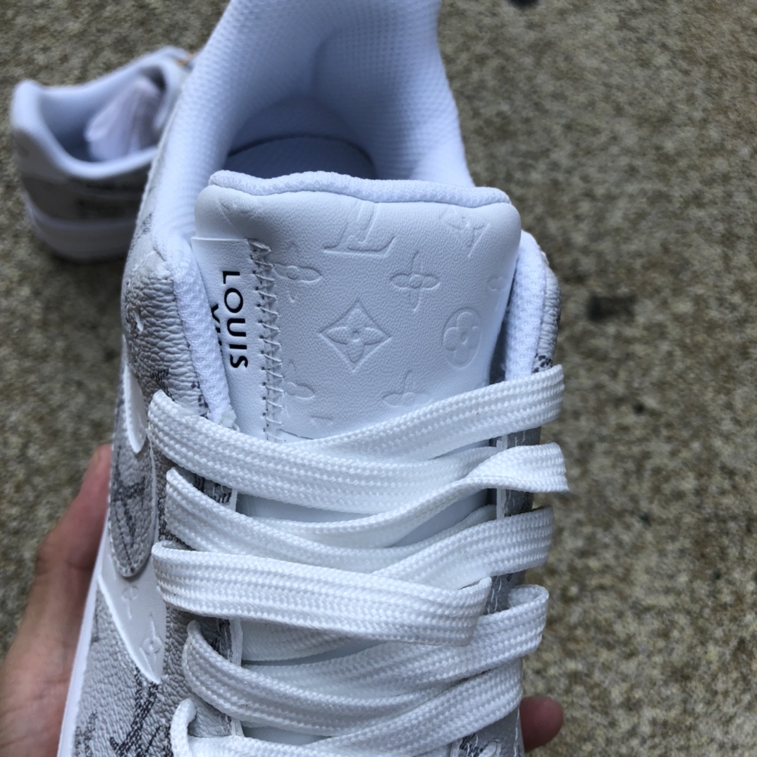 Af1联名ow联名LV Louis Vuitton LV x Nike Air Force 1 x off-white 联名AF1 空军一号联名LV LD4631-201