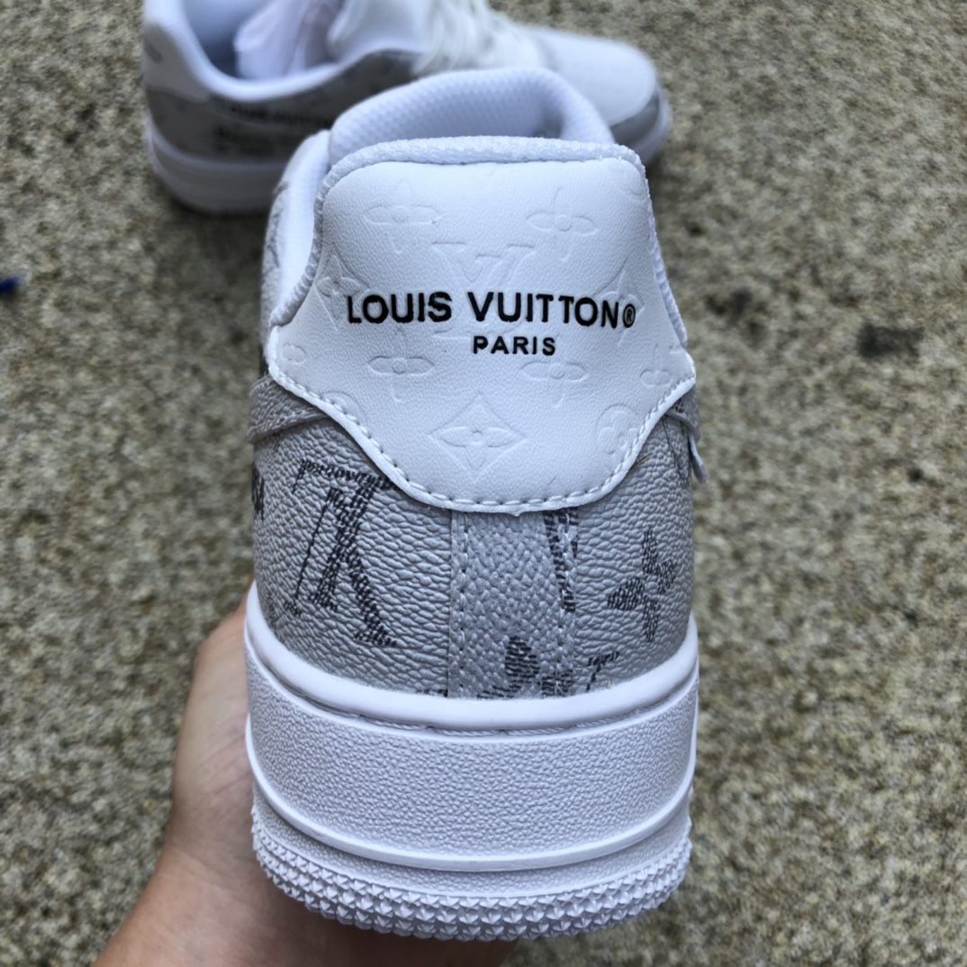 Af1联名ow联名LV Louis Vuitton LV x Nike Air Force 1 x off-white 联名AF1 空军一号联名LV LD4631-201