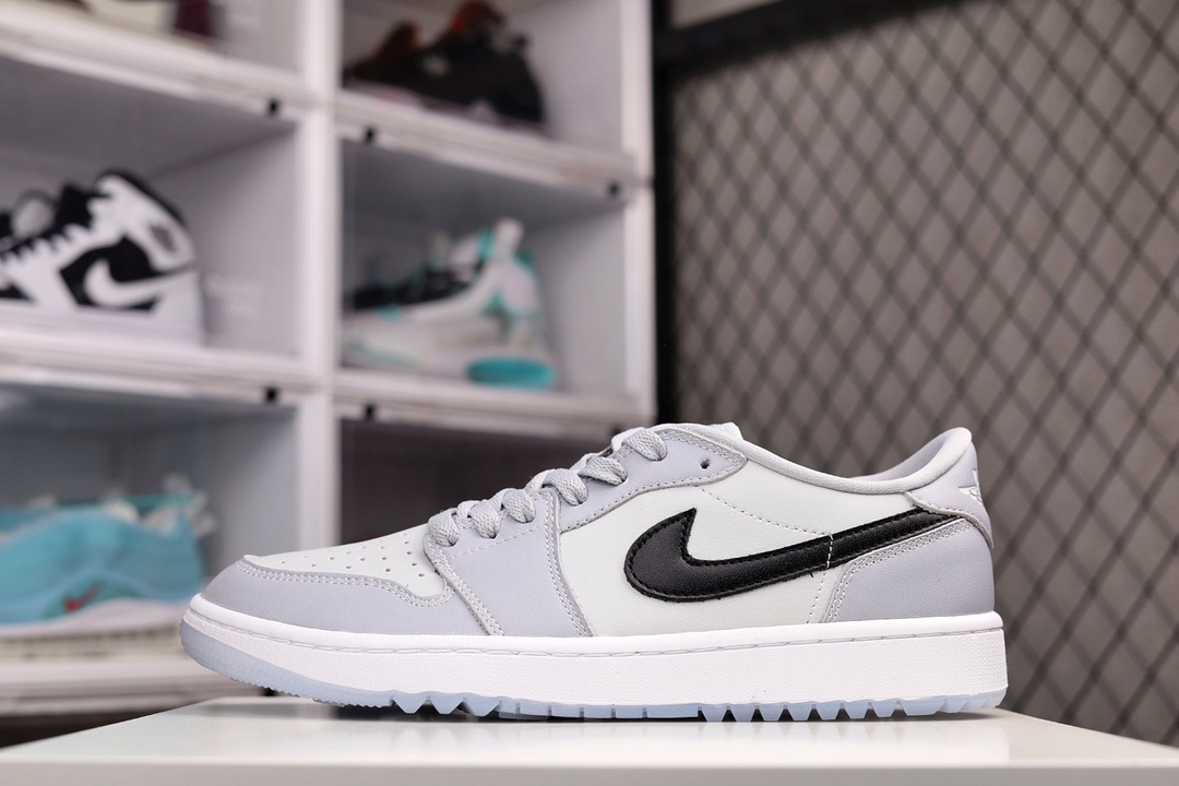 G0 Air Jordan 1 Low 香芋灰 高尔夫 AJ1乔1低帮休闲板鞋 同步官方配色 市场唯一独家头层皮打造 原鞋原档案开发 原厂皮料 原档冲孔鞋头 正确满胶鞋垫 四线拉帮 原厂织唛标 鞋舌高弹海绵填充
