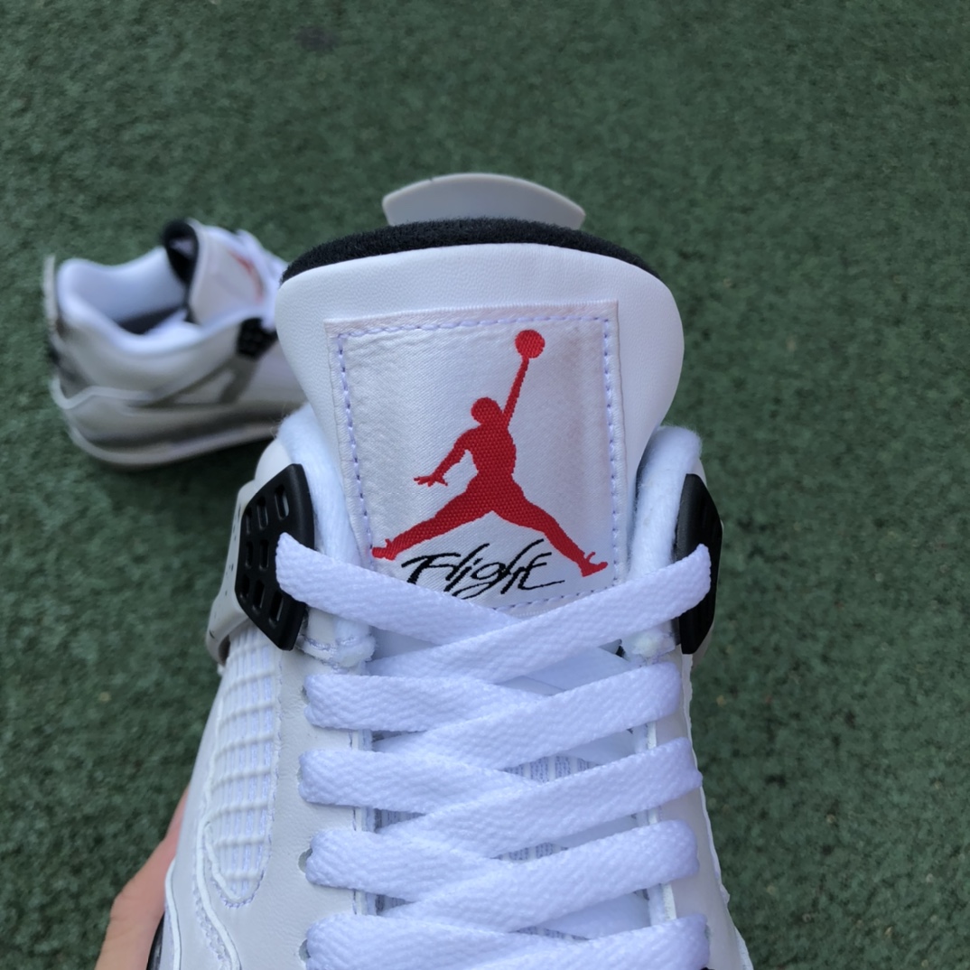 aj4 White Cement High Version Air Jordan 4 White Cement AJ4 White Cement 840606-192