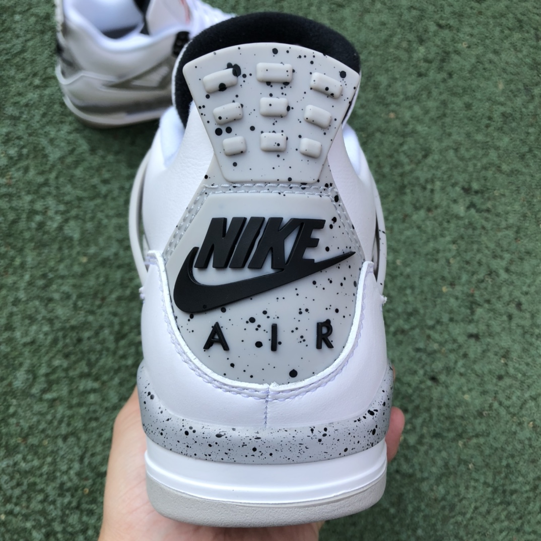 aj4 White Cement High Version Air Jordan 4 White Cement AJ4 White Cement 840606-192