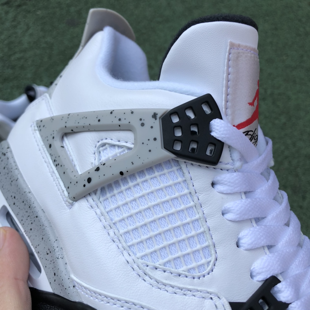 aj4 White Cement High Version Air Jordan 4 White Cement AJ4 White Cement 840606-192