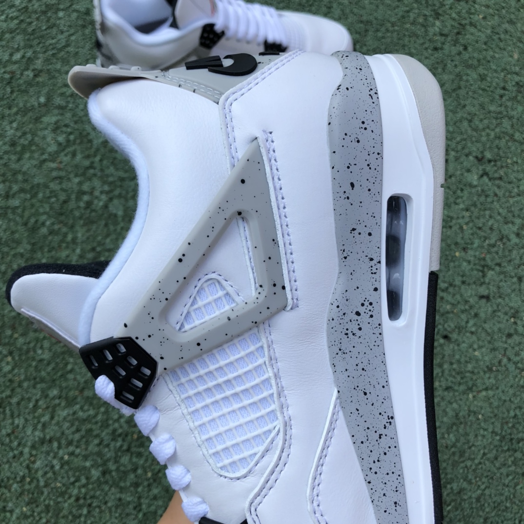 aj4 White Cement High Version Air Jordan 4 White Cement AJ4 White Cement 840606-192