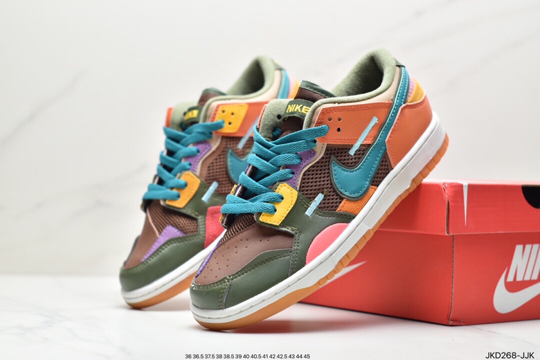 160 真标耐克Nike SB Dunk Low Pro 复古低帮休闲运动滑板板鞋DH7450-100