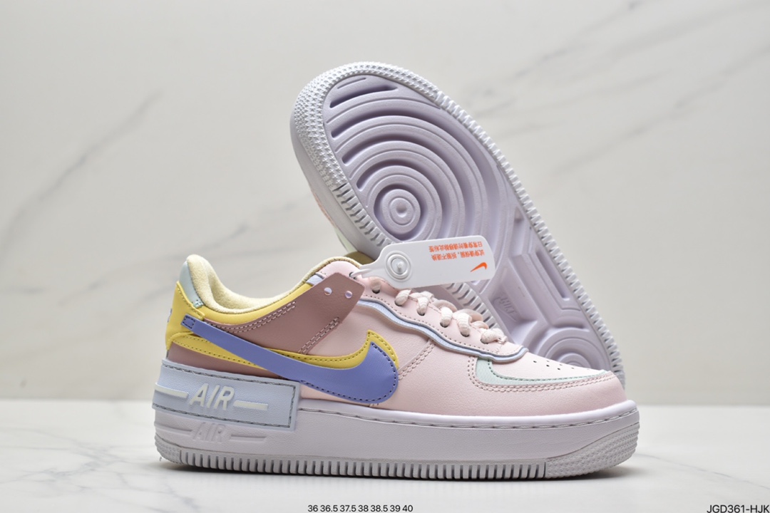 180 耐克Nike Air Force 1 Low Fur-Lined Shadow 灰褐加绒 CI0919-600