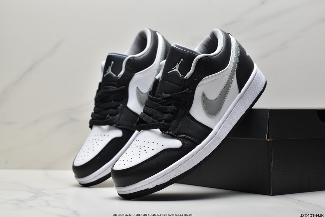 140 真标Air Jordan 1 Low AJ1乔1低帮休闲板鞋 同步官方配色553558-128