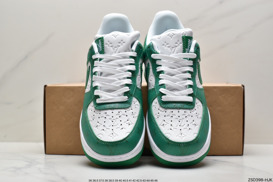 320 超奢联名 路易威登 LV×Nike Air Force 1 Low 07 空军一号 LV3369-100