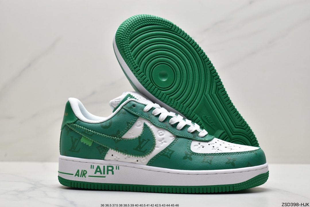 320 超奢联名 路易威登 LV×Nike Air Force 1 Low 07 空军一号 LV3369-100