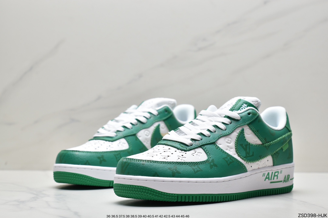 320 超奢联名 路易威登 LV×Nike Air Force 1 Low 07 空军一号 LV3369-100