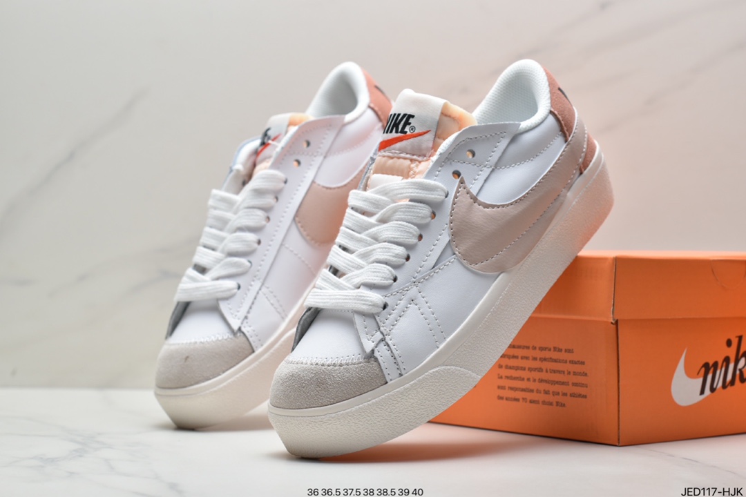 150 厚底开拓者 Nike Blazer Mid ’77 Jumbo 大勾高帮 DD3111-100
