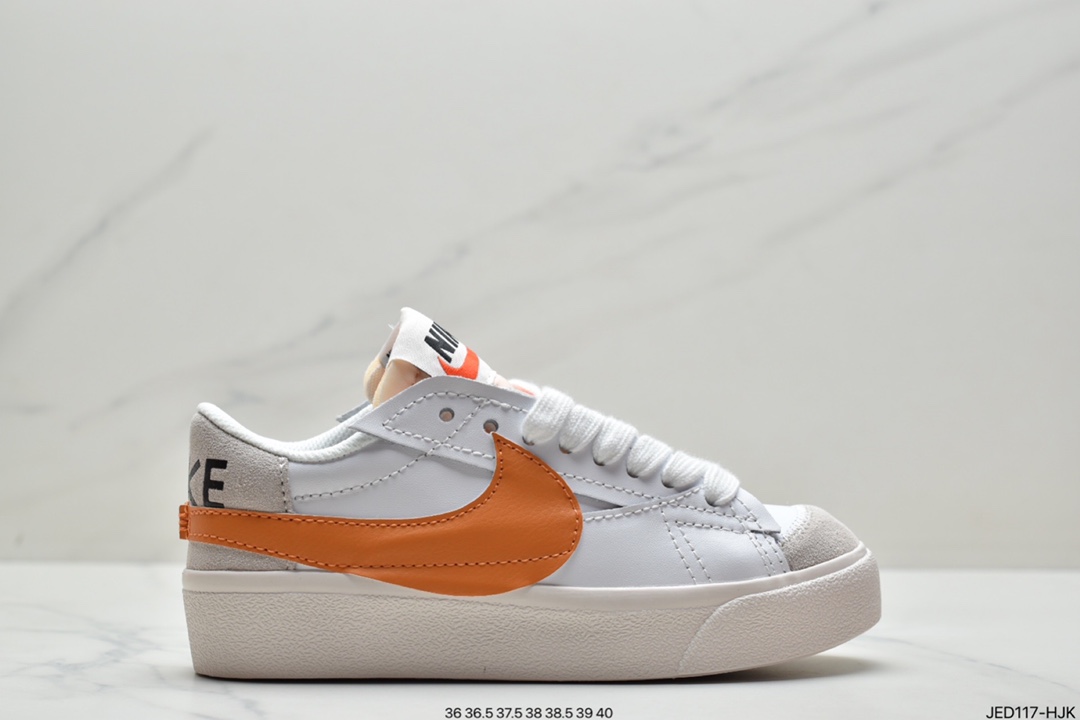 150 厚底开拓者 Nike Blazer Mid ’77 Jumbo 大勾高帮 DD3111-100