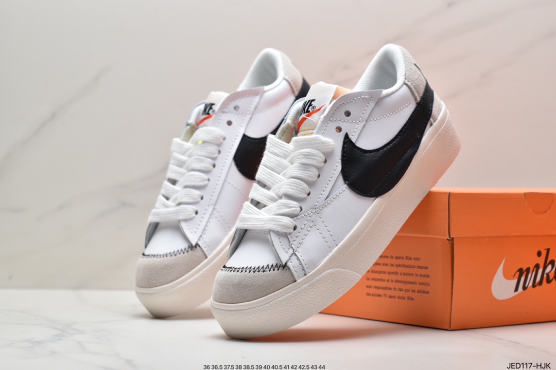 150 厚底开拓者 Nike Blazer Mid ’77 Jumbo 大勾高帮 DD3111-100