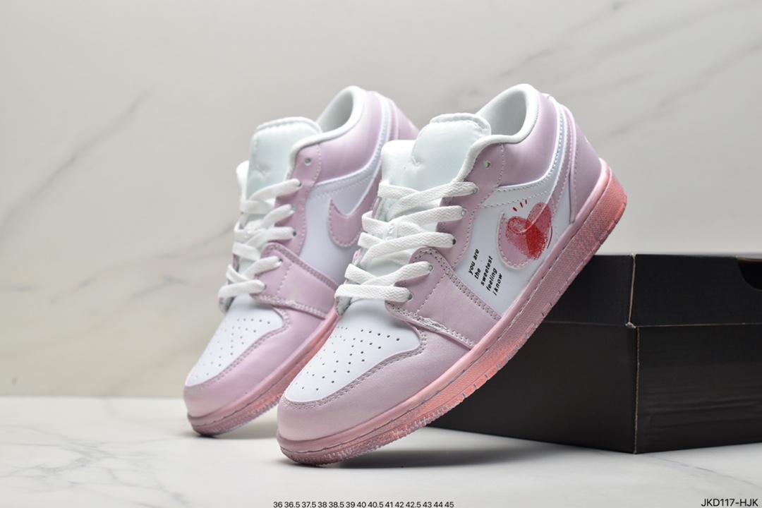 160 真标Air Jordan 1 Low AJ1乔1低帮休闲板鞋 553558-128