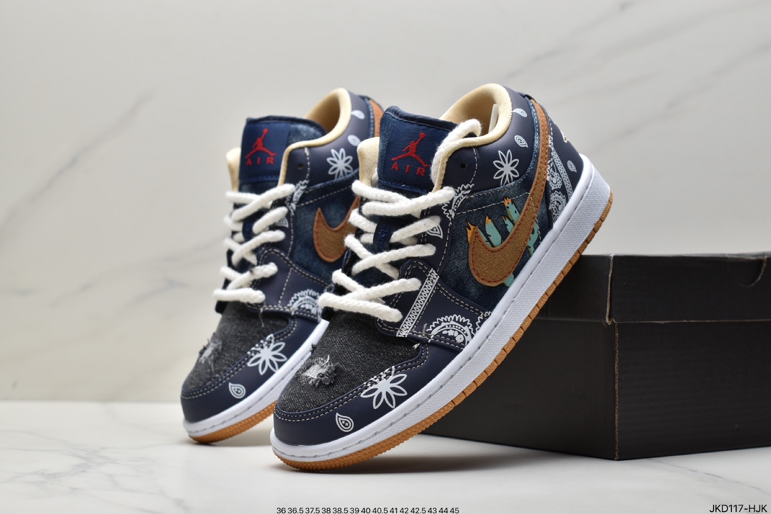 160 真标Air Jordan 1 Low AJ1乔1低帮休闲板鞋 553558-128