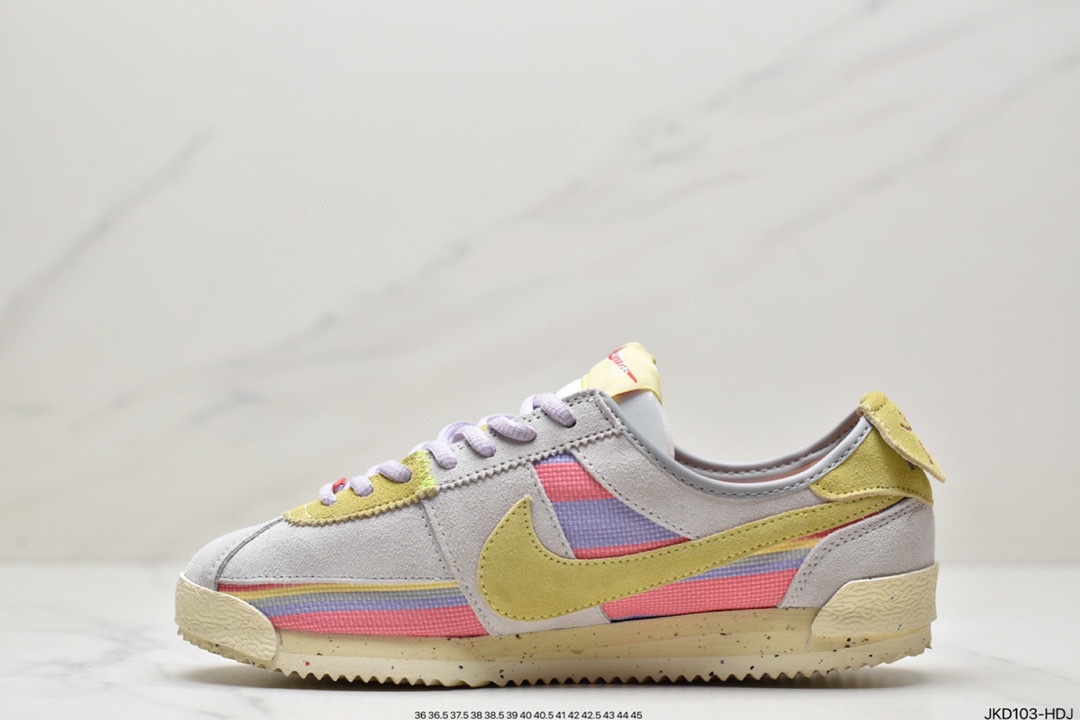 160 耐克Union x Nike Cortez情侣款 阿甘系列 运动休闲跑步鞋DR1413