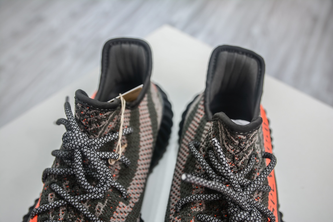 Yeezy 350 Boost V2 military green orange foreign trade customer designated order HQ7045