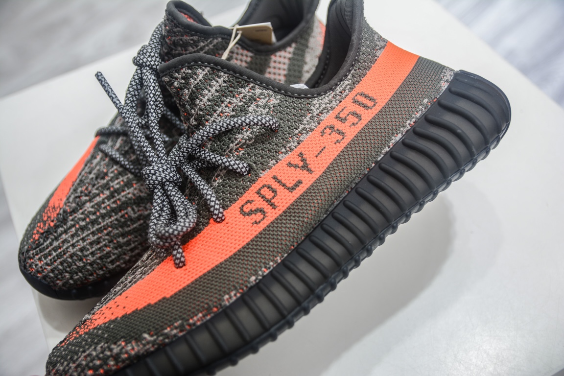 Yeezy 350 Boost V2 military green orange foreign trade customer designated order HQ7045