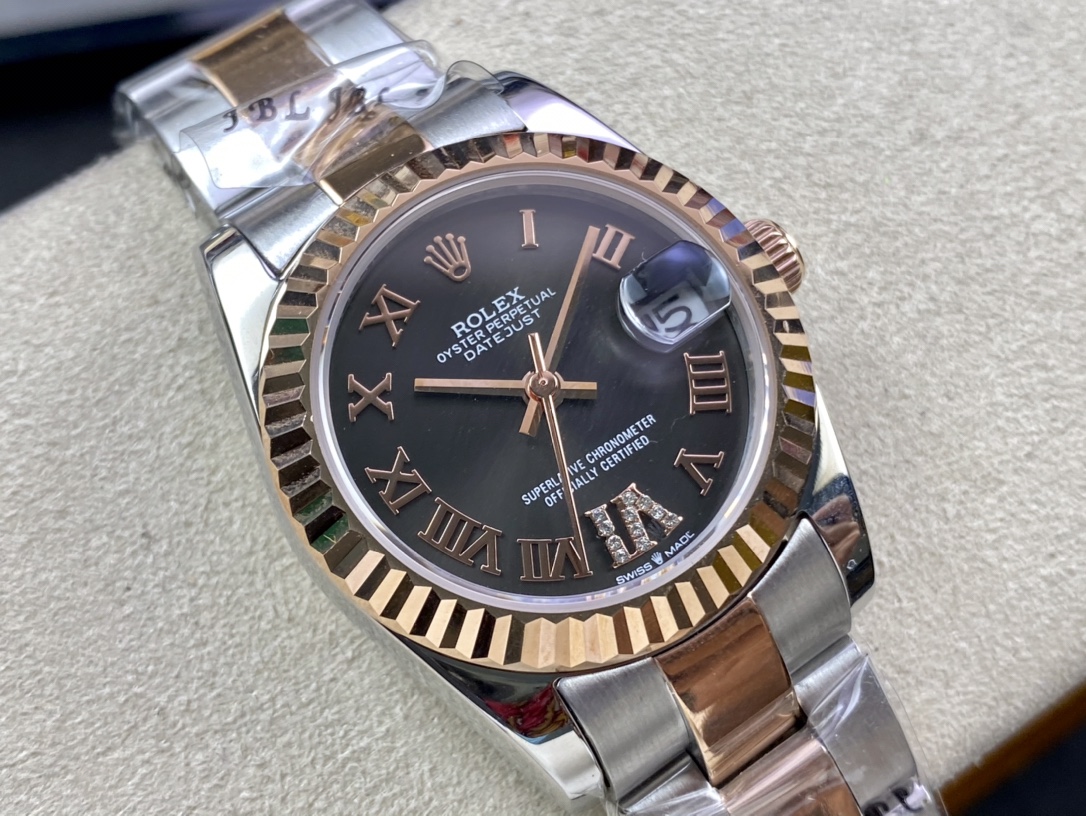 SK Factory 劳力士Rolex 女款 日志型31mm 自動機械腕時計