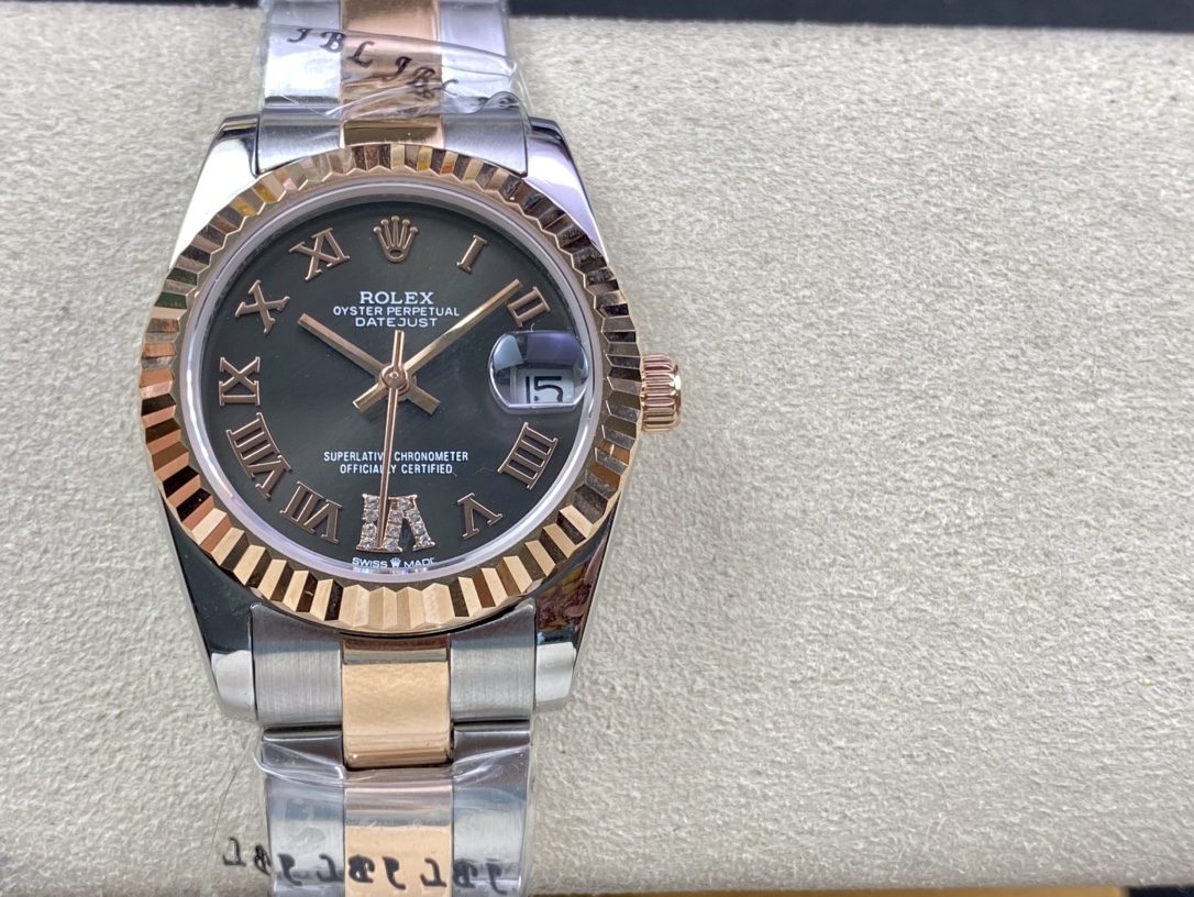 SK Factory 劳力士Rolex 女款 日志型31mm 自動機械腕時計