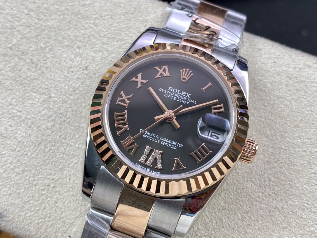 SK Factory 劳力士Rolex 女款 日志型31mm 自動機械腕時計