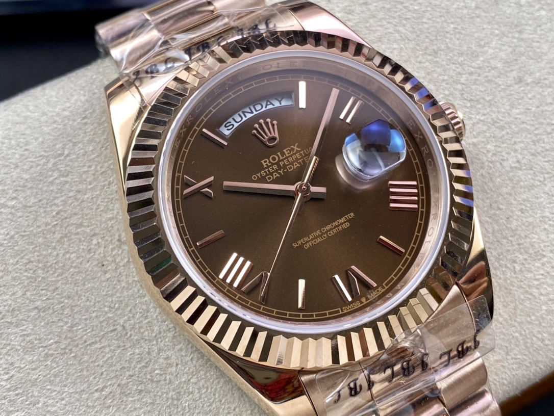 SK厂 劳力士Rolex 双历 星期日志型 40mm - 高級自動機械式腕時計