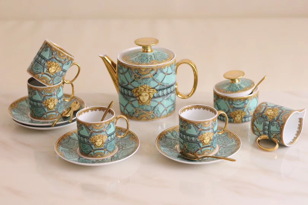 范思哲 Versace 高定典藏经典高奢皮具手袋托特包斜挎包女包 #663F919E 7