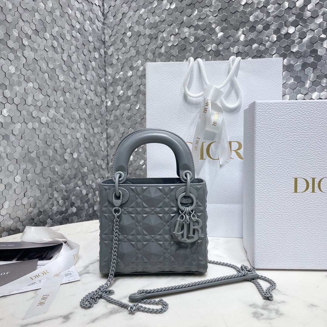 Dior Bags Handbags Black Cowhide Lady Chains