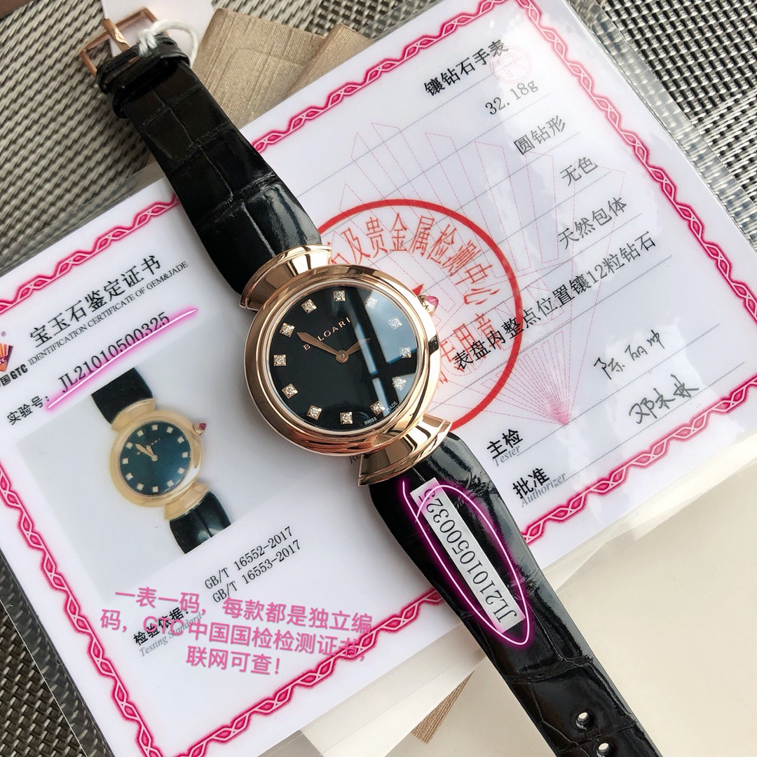 品牌宝格丽推出的DIVAS’ DREAM女士石英腕表