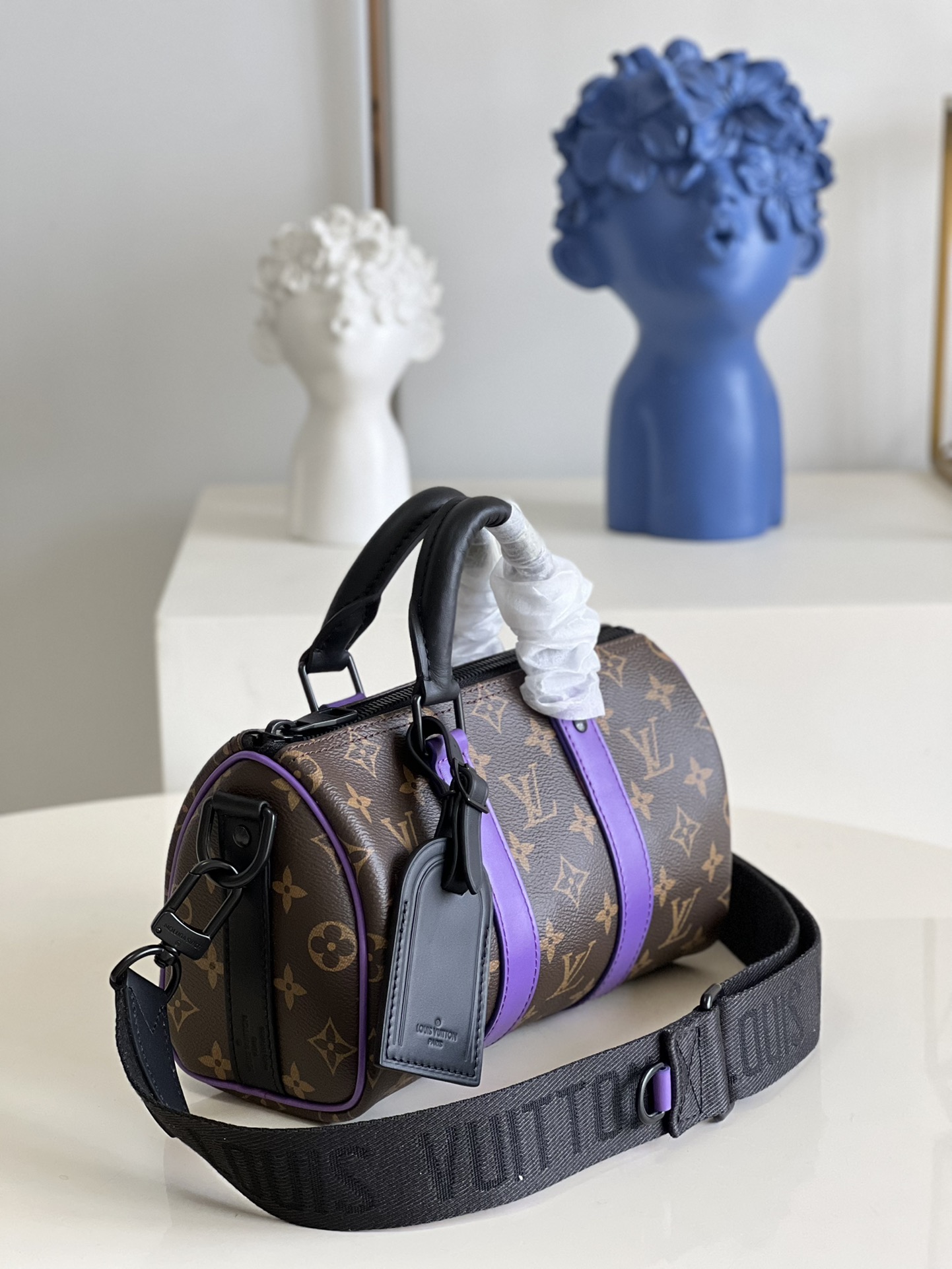 顶级原单【独家实拍M20900老花绿】 路易威登经典 Keepall 系列再添新颖迷你设计 6