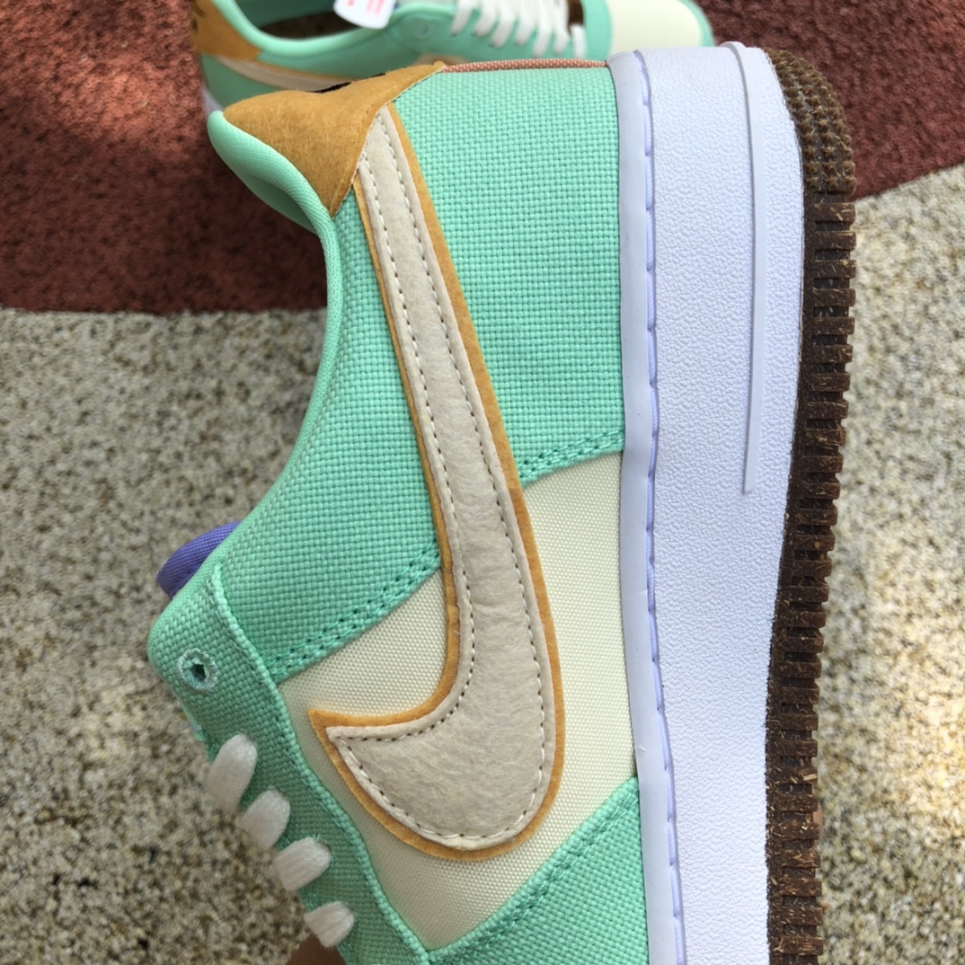 280  Nike Air Force 1 Low AF1米绿菠萝运动板鞋 CZ0268-300