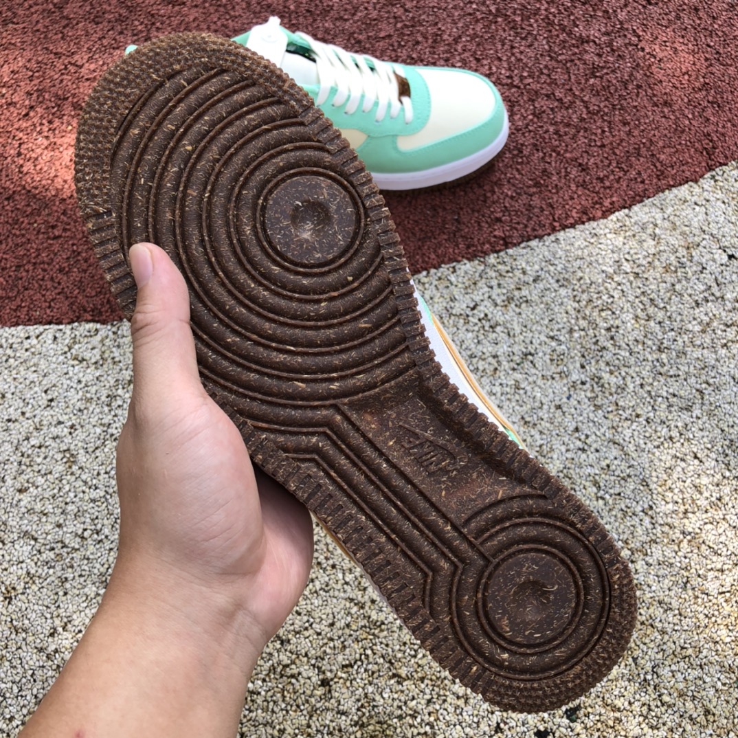 280  Nike Air Force 1 Low AF1米绿菠萝运动板鞋 CZ0268-300