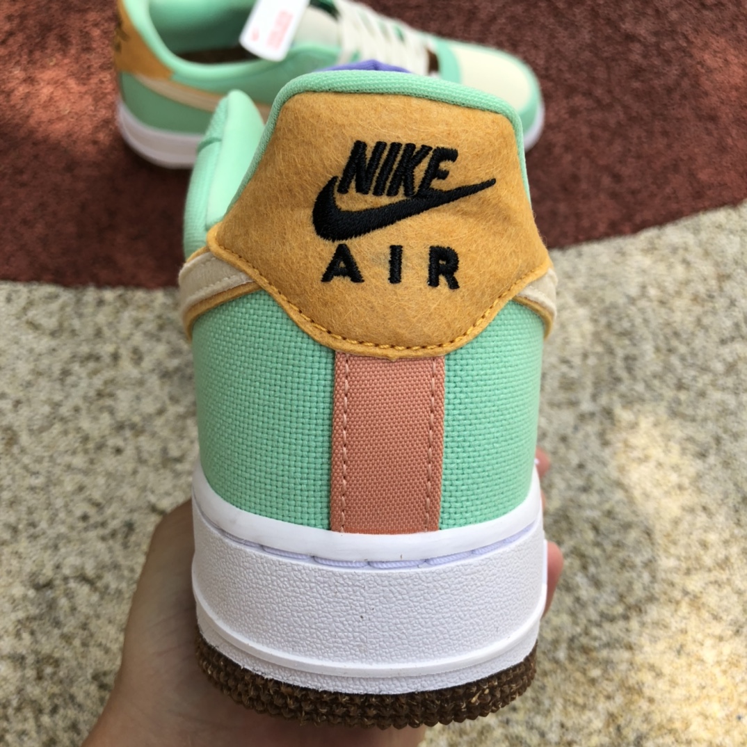 280  Nike Air Force 1 Low AF1米绿菠萝运动板鞋 CZ0268-300