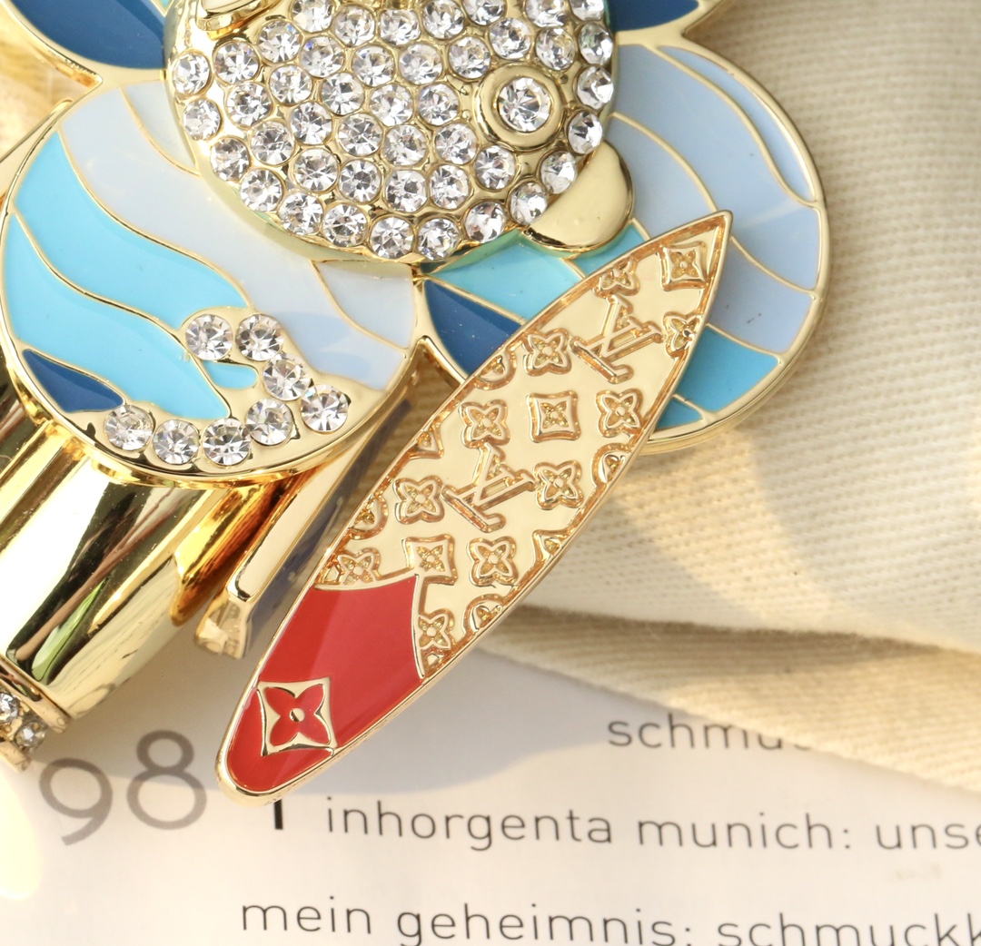 Sunflower Keychain with Diamond Accents - angle shot