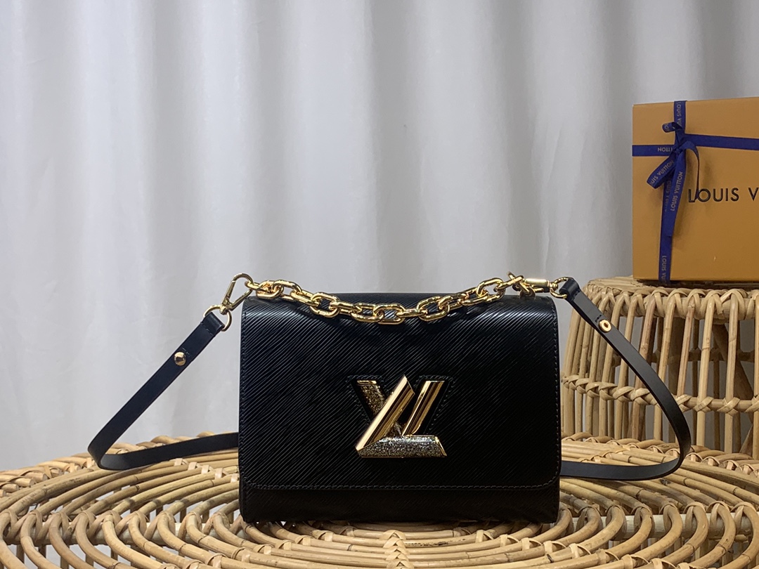 Louis Vuitton Bags Handbags 1:1 Clone
 Black Gold Epi m59033