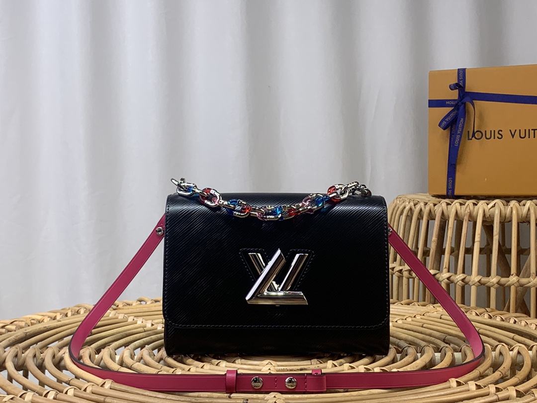 Louis Vuitton Bags Handbags Black Blue Pink Red Chains m57654