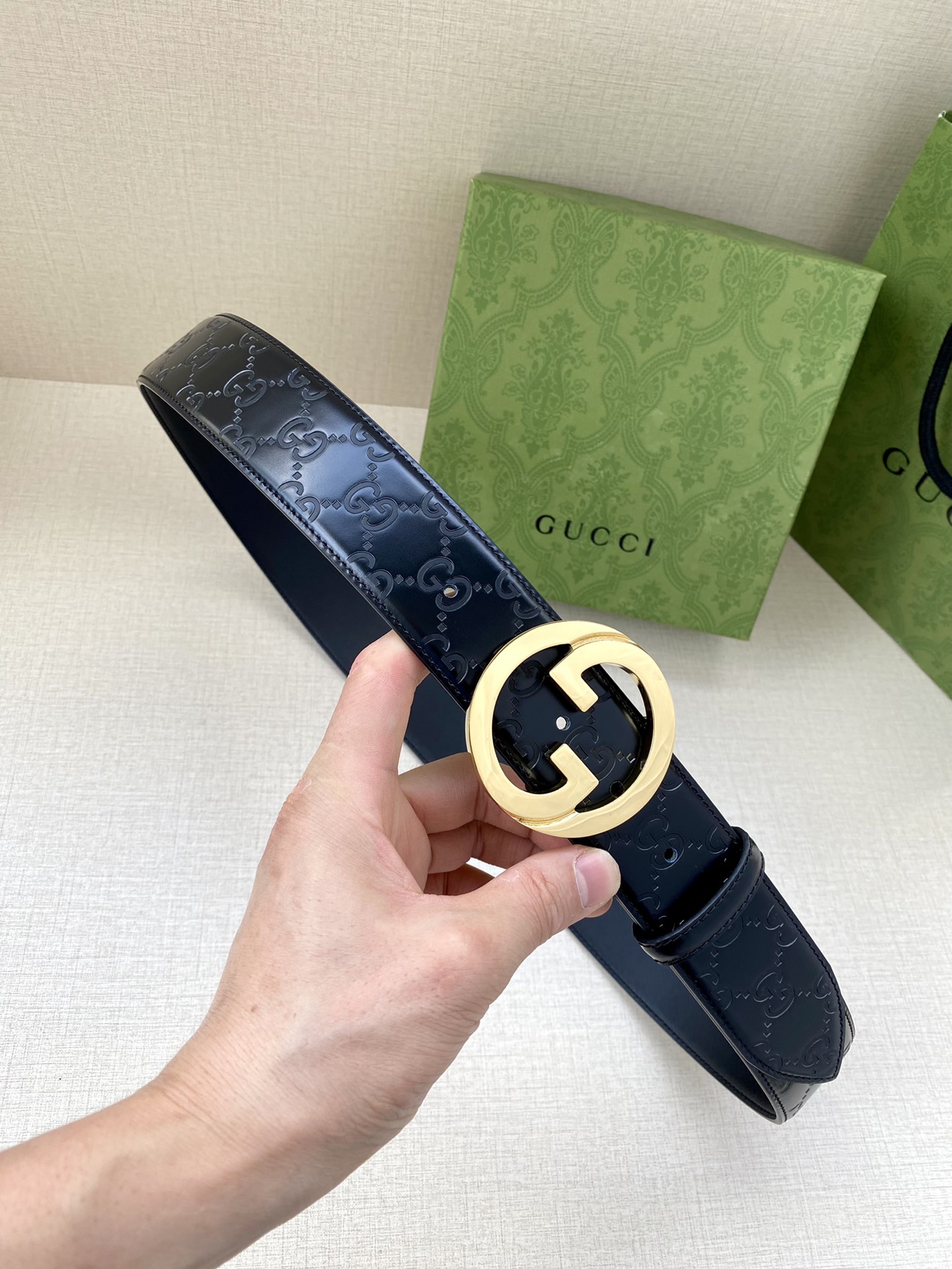宽度4.0cmGUCCI古驰爱的进行