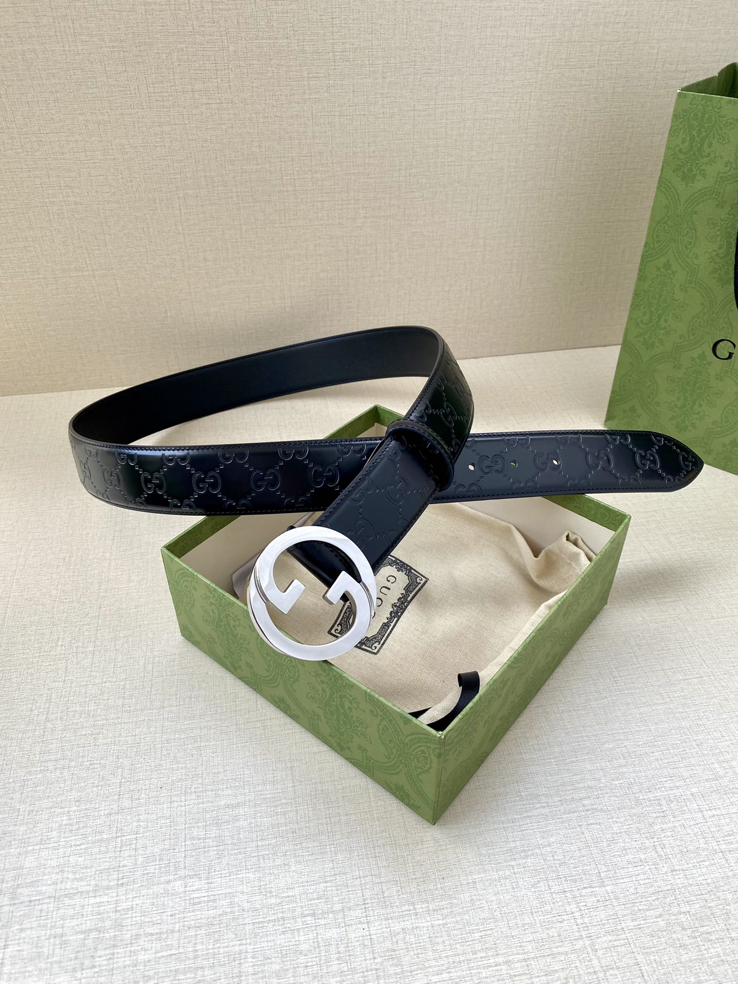 宽度4.0cmGUCCI古驰爱的进行