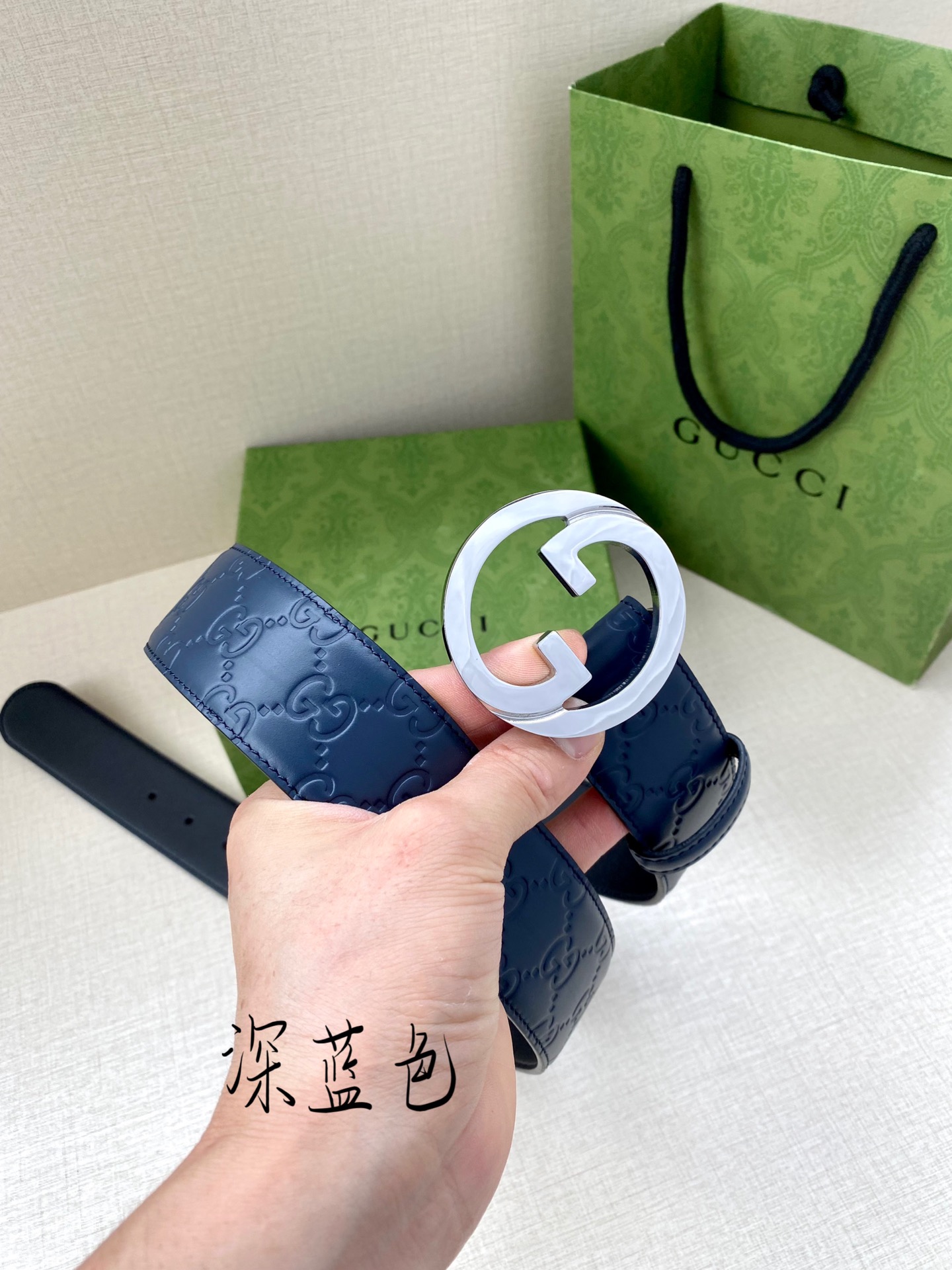 宽度4.0cmGUCCI古驰爱的进行