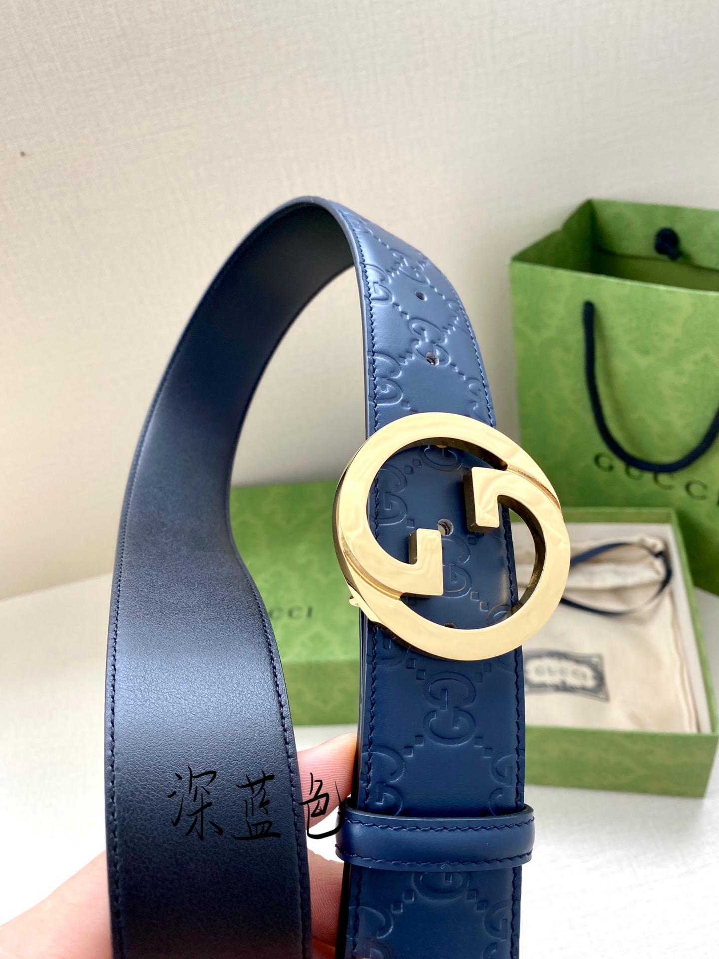 宽度4.0cmGUCCI古驰爱的进行