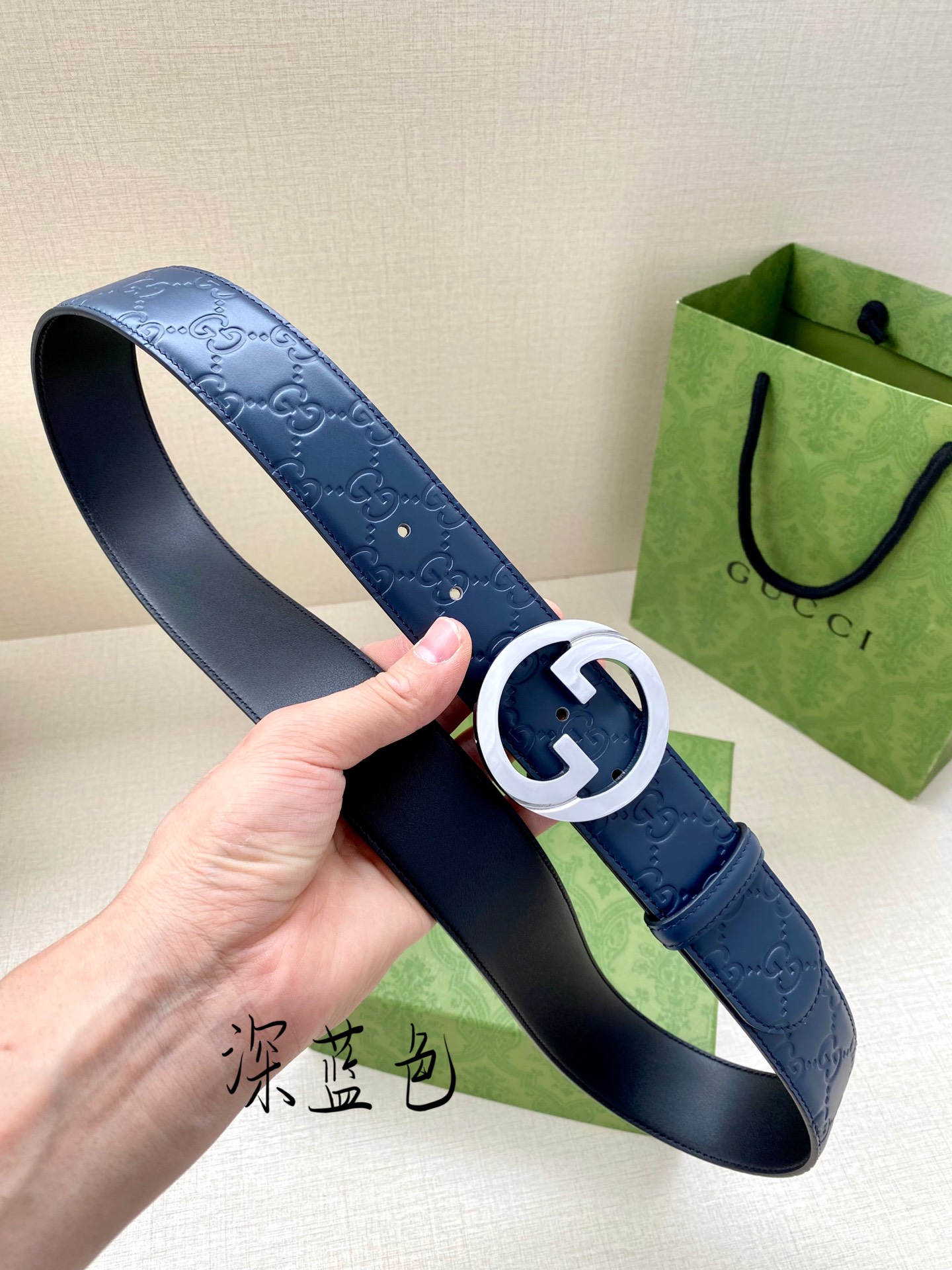 宽度4.0cmGUCCI古驰爱的进行