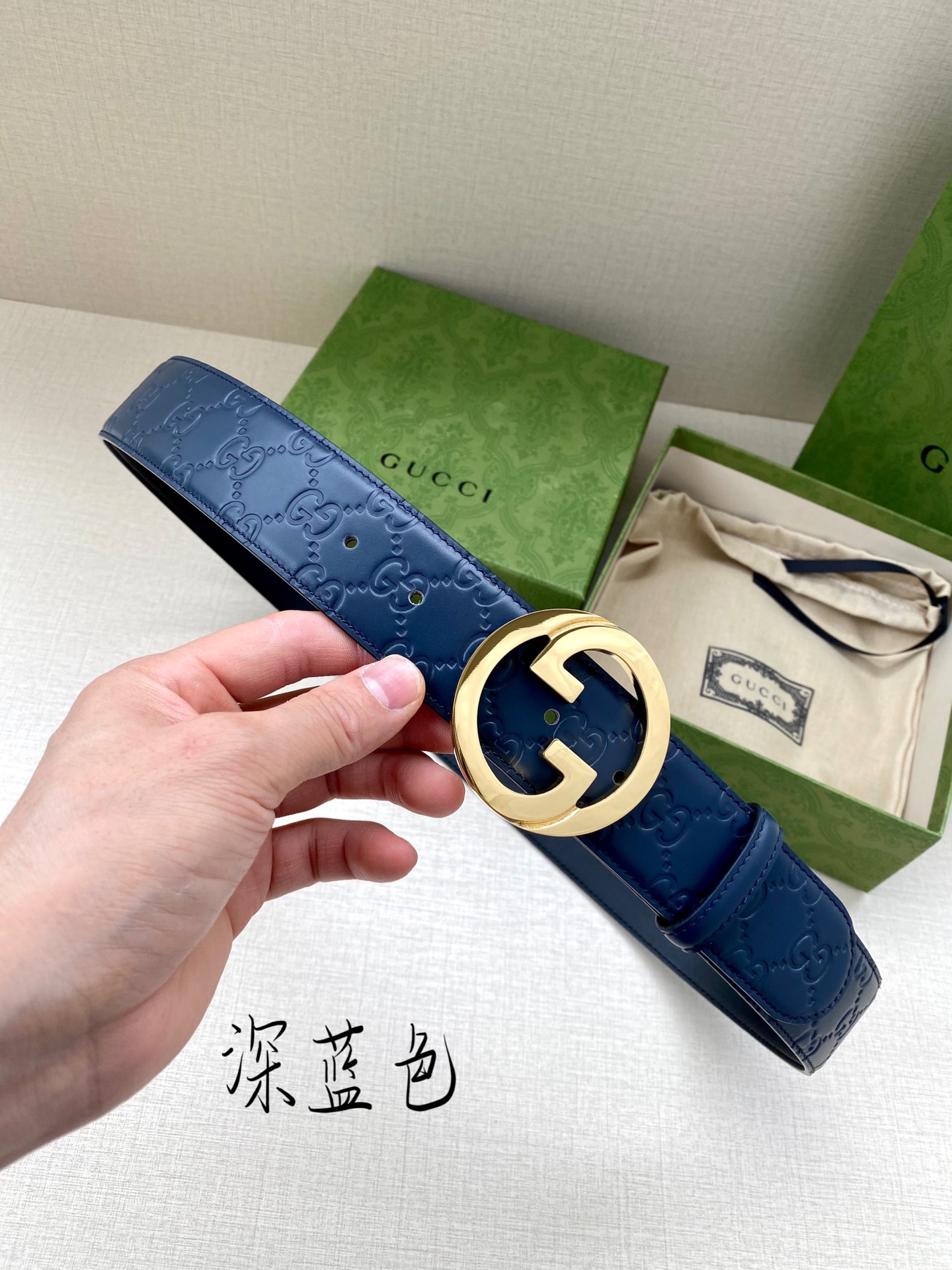 宽度4.0cmGUCCI古驰爱的进行