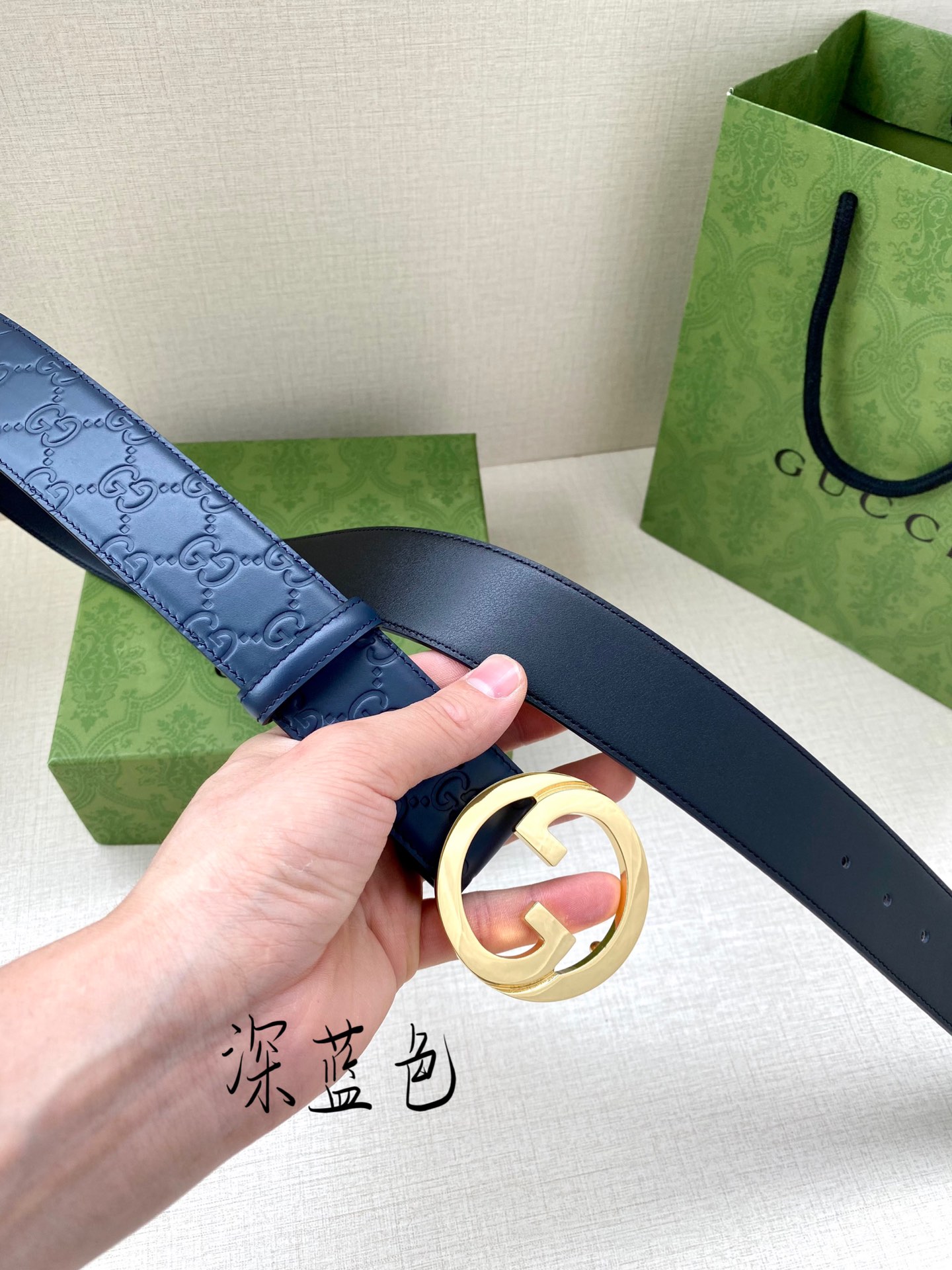 宽度4.0cmGUCCI古驰爱的进行