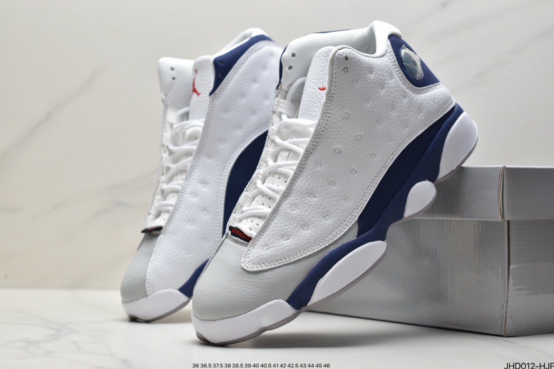 190 真标Air Jordan 13 “French Blue” 法兰西蓝  414571-164