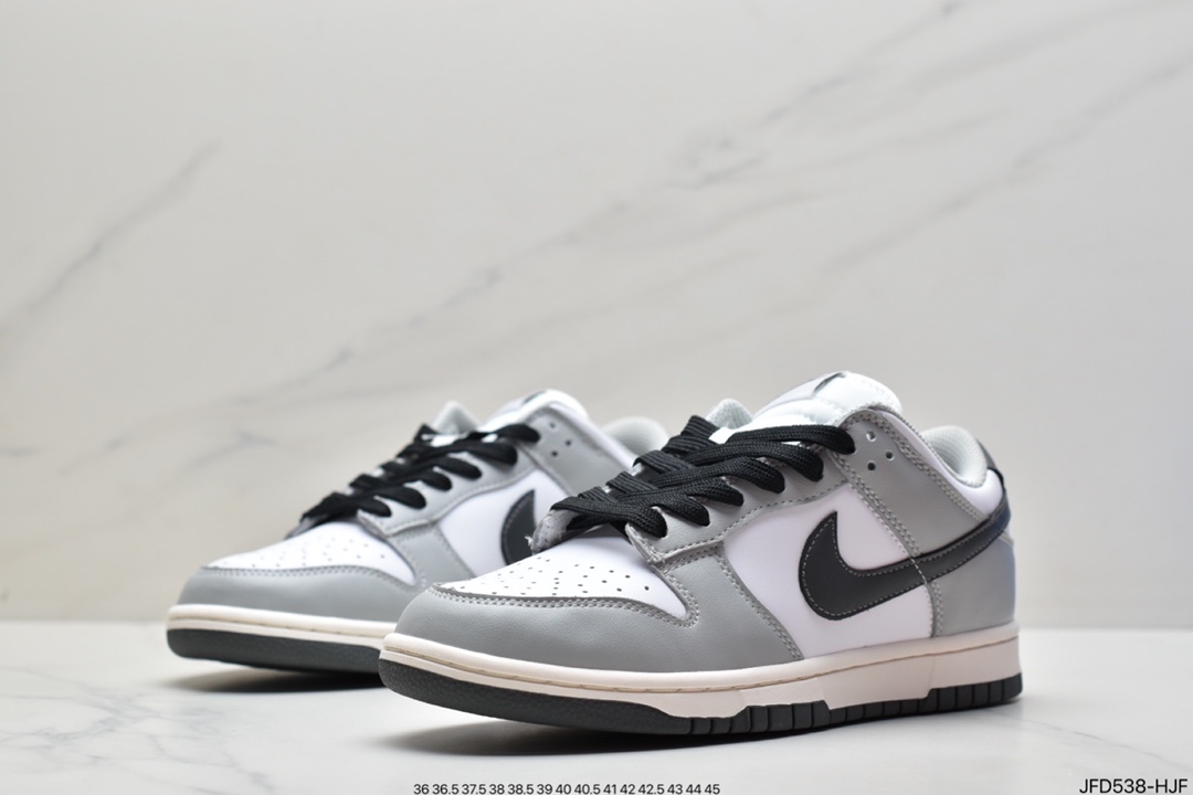 170 耐克Nike SB Dunk Low Pro 复古低帮 头层皮休闲运动滑板板鞋DD1503-601