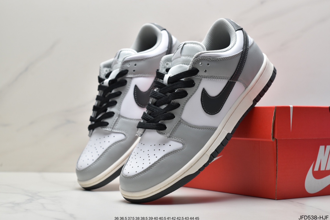 170 耐克Nike SB Dunk Low Pro 复古低帮 头层皮休闲运动滑板板鞋DD1503-601