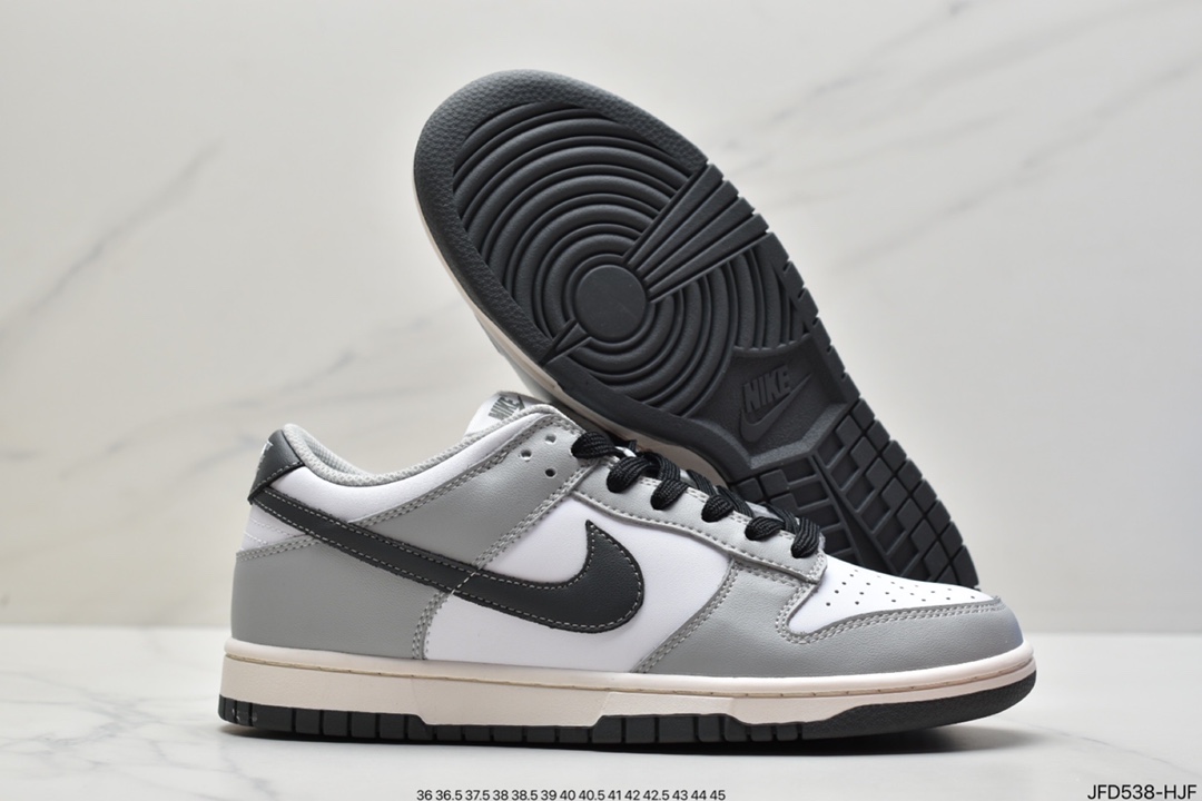 170 耐克Nike SB Dunk Low Pro 复古低帮 头层皮休闲运动滑板板鞋DD1503-601