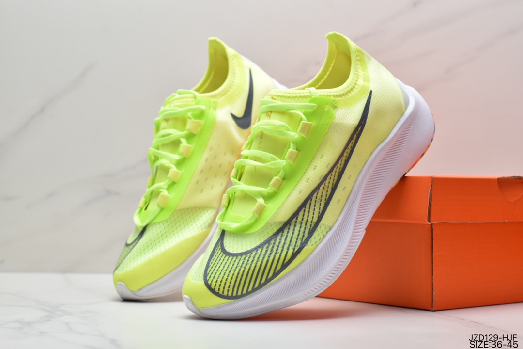 140 真标耐克Nike ZOOM FLY 3 登月贾卡面透气 AT8240
