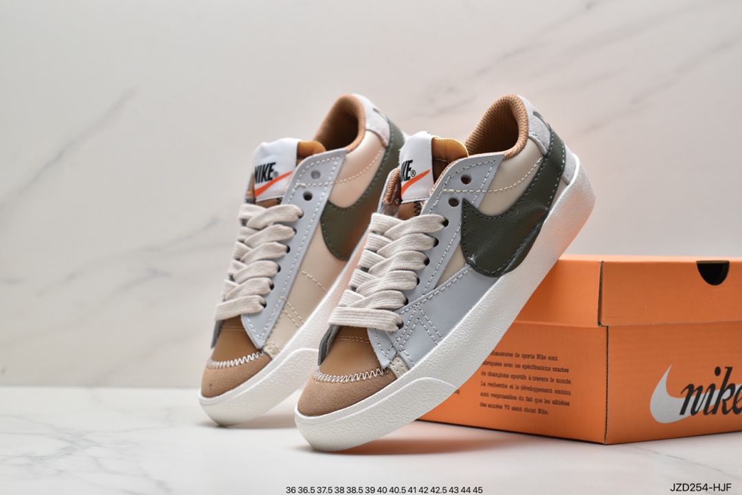 140 耐克NIKE WMNS Blazer Low LX 开拓者高帮百搭休闲运动板鞋DD3111