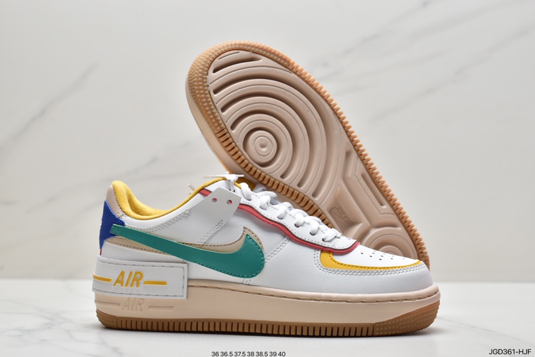 180 耐克Nike Air Force 1 Low Fur-Lined Shadow 灰褐 加绒CI0919-600