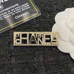 Chanel Jewelry Brooch Set With Diamonds
